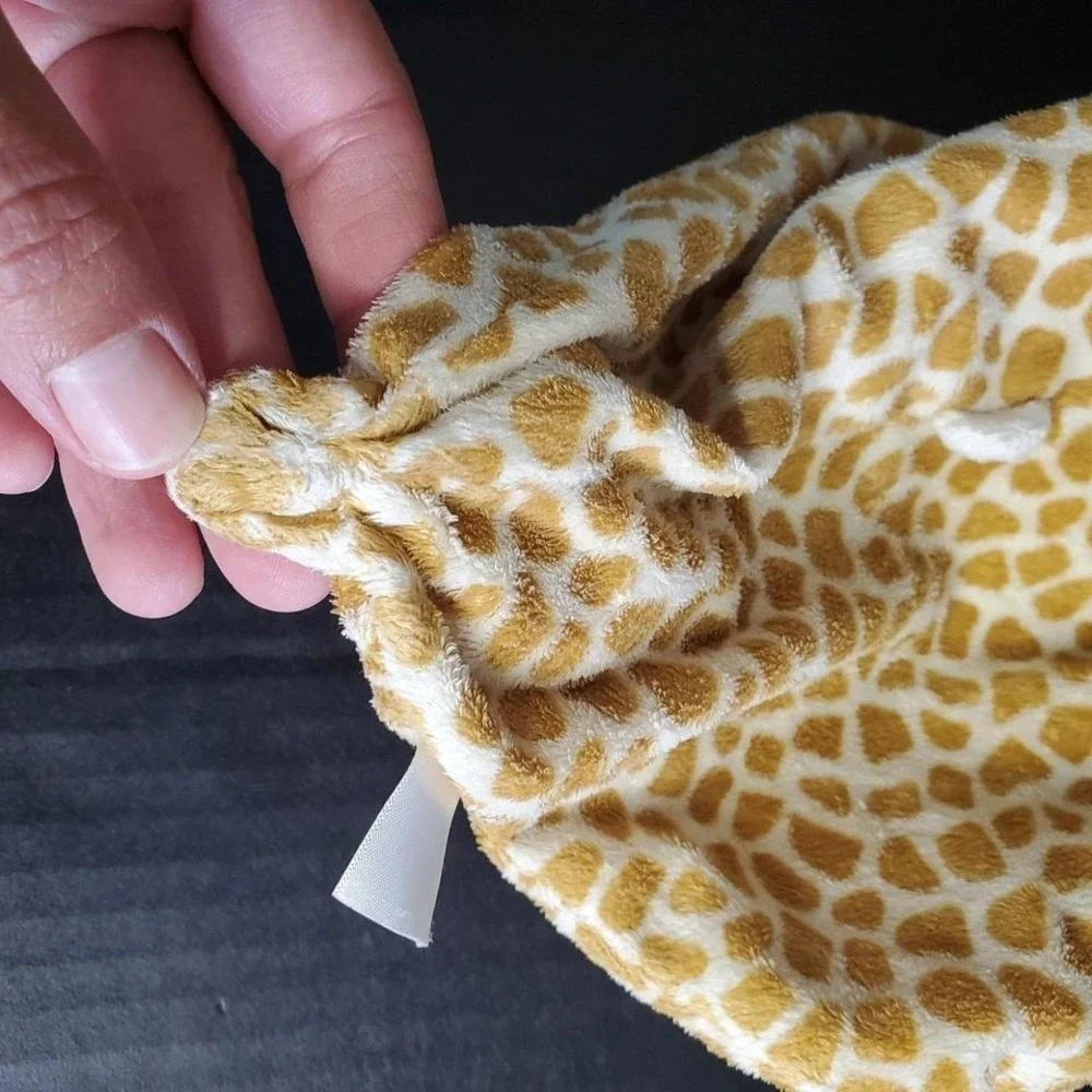 Angel Dear‎ Giraffe Brown Tan Security Blanket 12